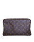 Louis Vuitton Trousse Toiletry Pouch, &pound;250, Accessories, Brown, Canvas, Front view